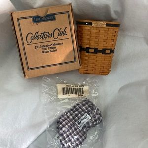 Longaberger 1997 JW Collection Miniature